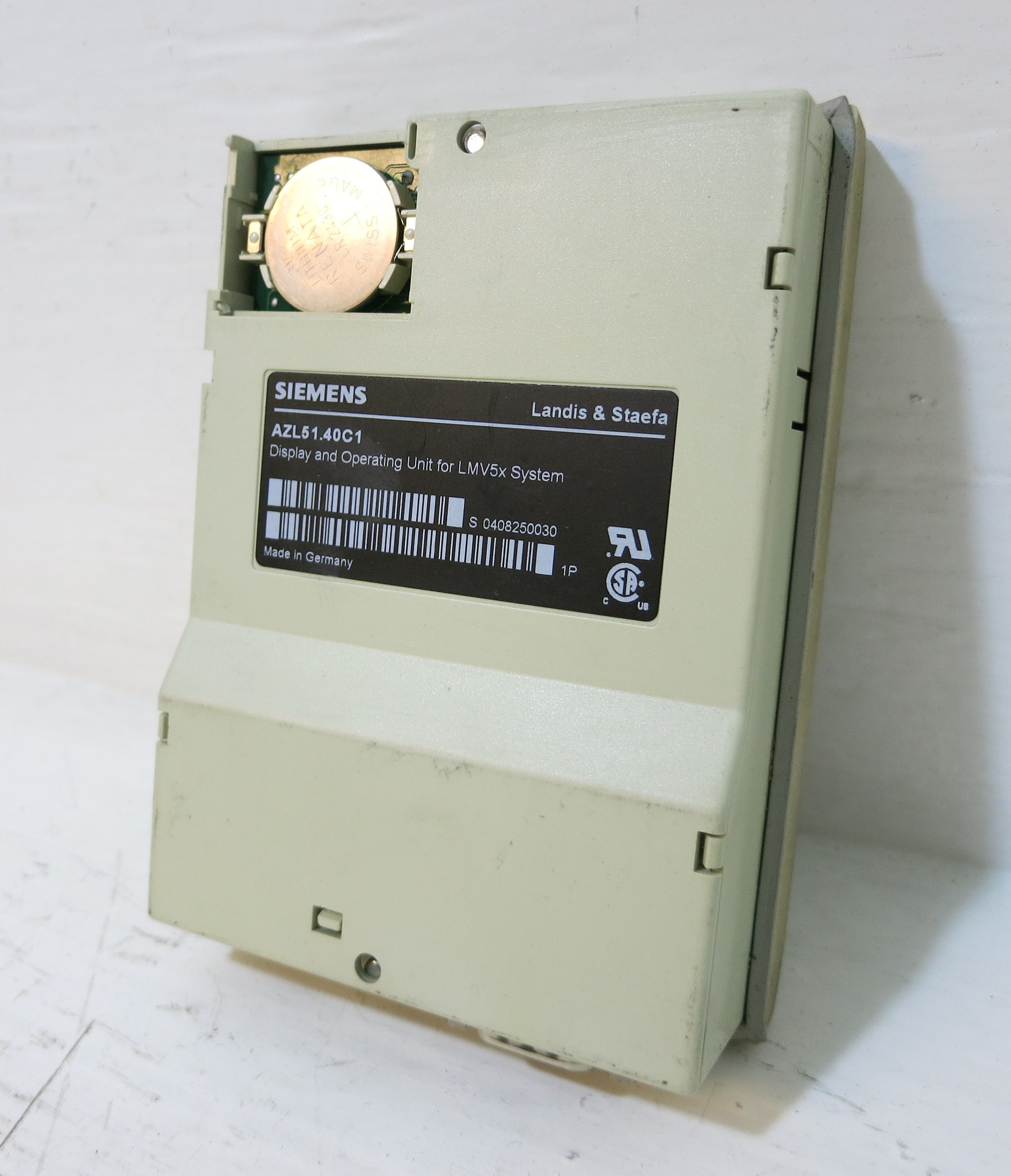 Siemens AZL51.40C1 Burner Display Control Panel Operator Interface LMV5x  (DW5546-1)